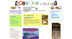 Desktop Screenshot of cookingwithkids.com