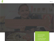 Tablet Screenshot of cookingwithkids.org